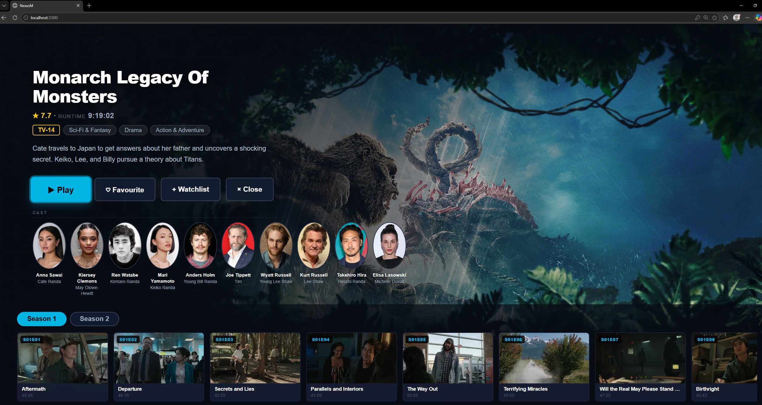 NexusM Samsung TV - Home screen