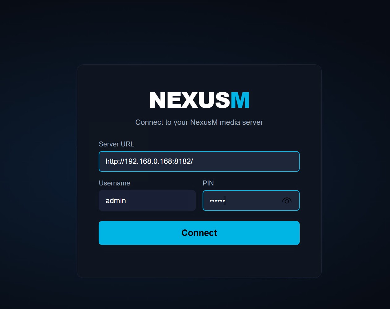 NexusM Samsung TV - Detail view